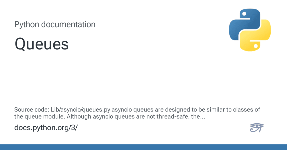 asyncio Queues: Coordinating Asynchronous Tasks