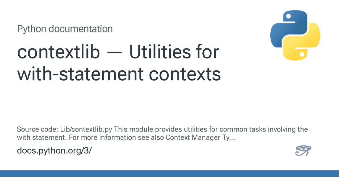 Python Async Context Managers
