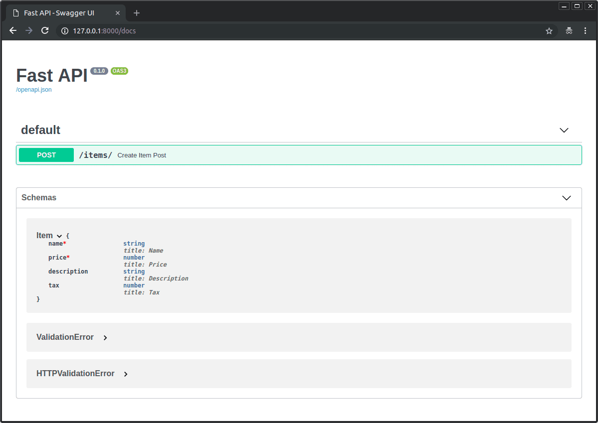 How do you define a Pydantic model and use it in FastAPI?