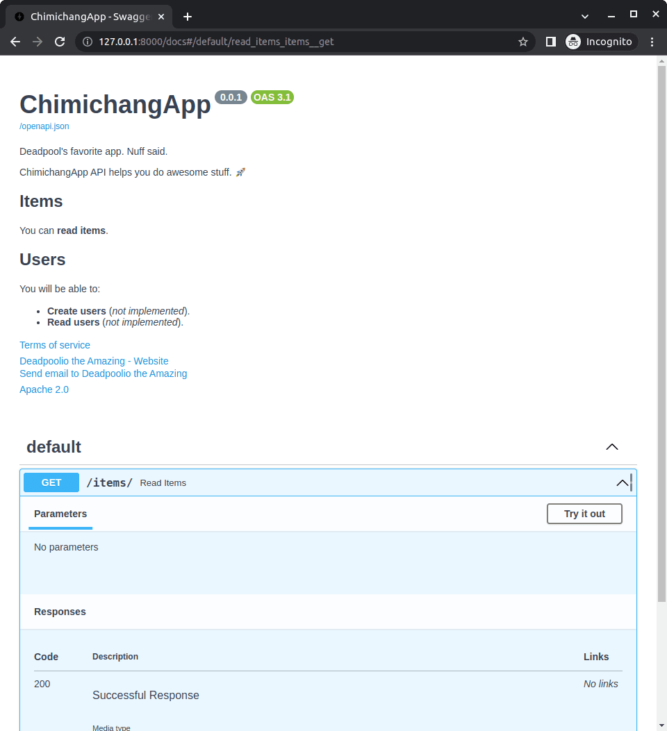 How do you add a title, description, and version to FastAPI auto-docs?