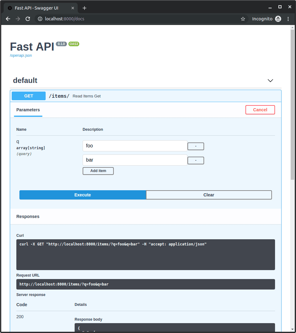 How do you type-hint repeated query params in FastAPI?
