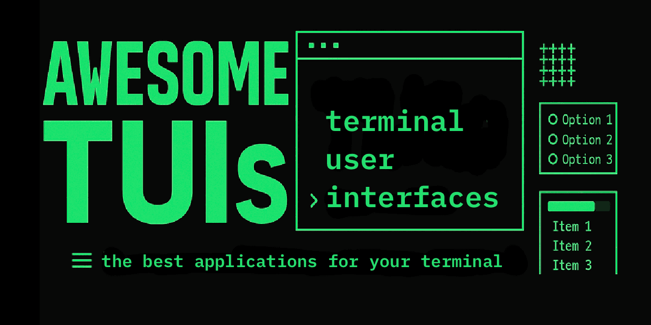 Terminal User Interfaces (TUIs): GUIs for the Console