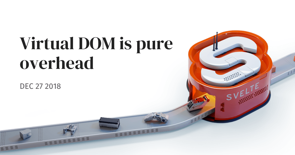 How does Svelte surgically update the DOM without VDOM?