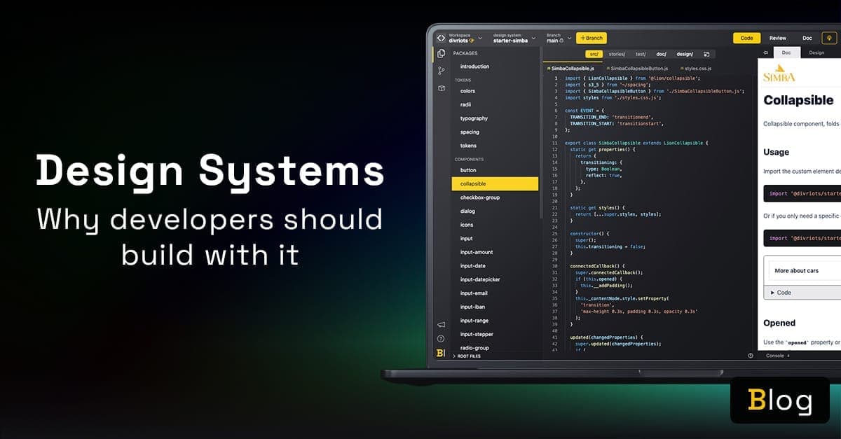 What are the main benefits of consuming a design system?