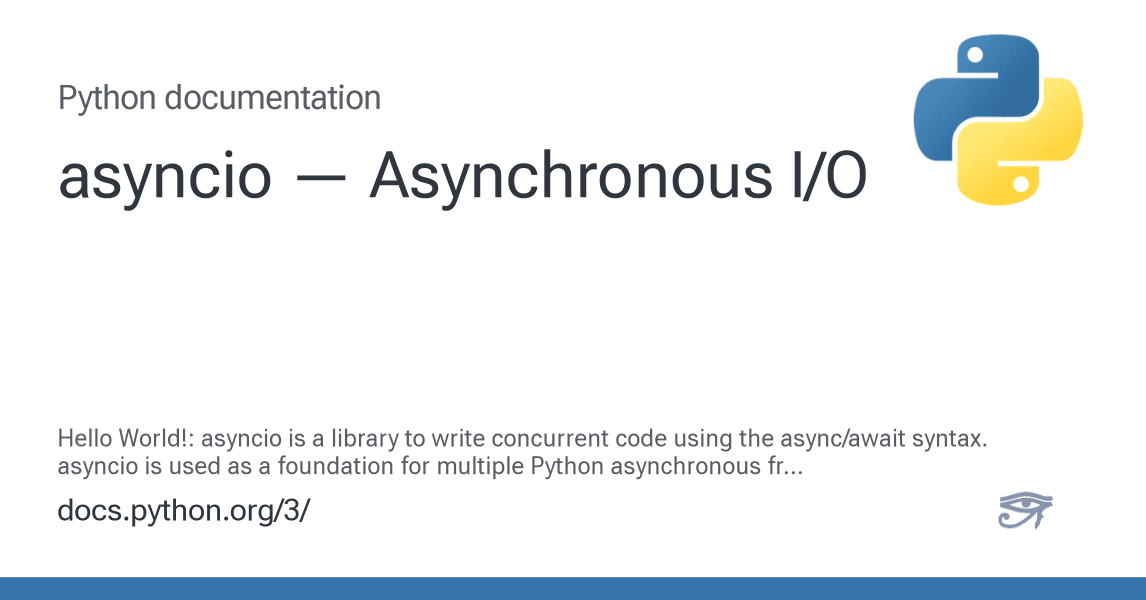 Python's async/await: Concurrent, Not Parallel