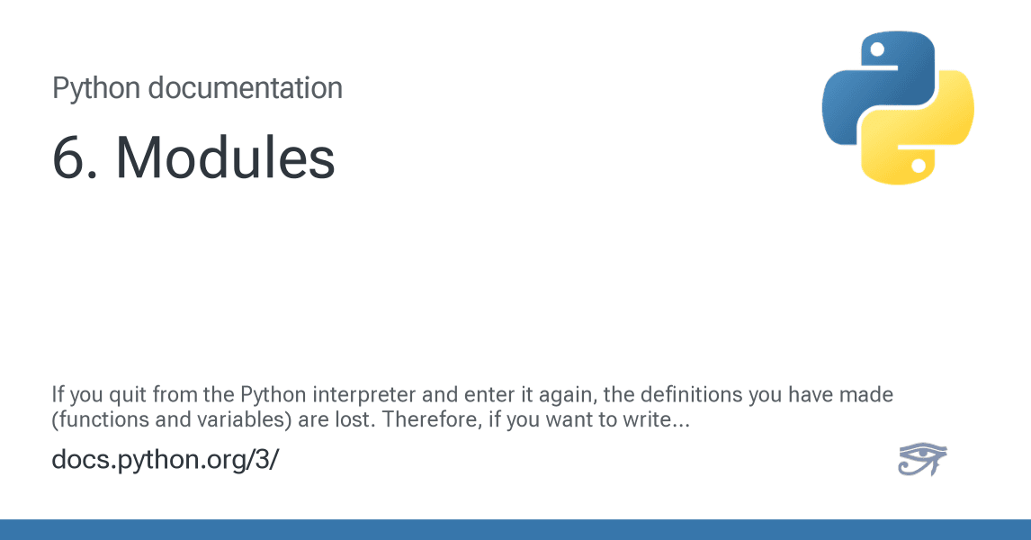Python Packages: Grouping Modules with __init__.py