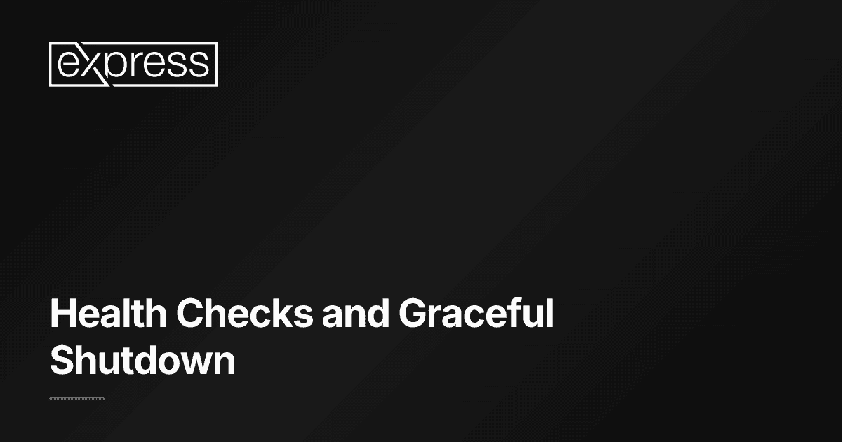 Health Check Endpoints: Reporting App Status