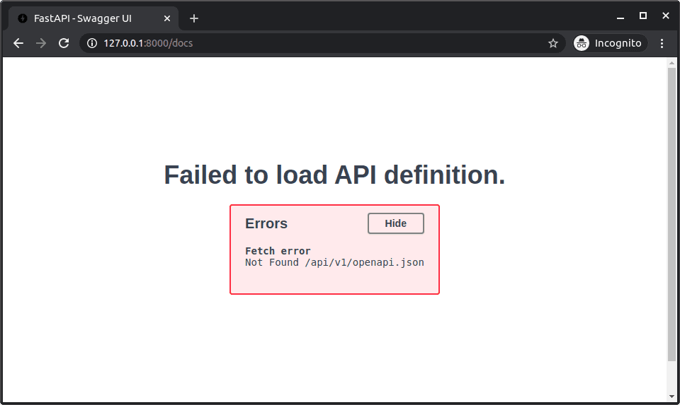 FastAPI Behind a Reverse Proxy: Fixing Docs URLs