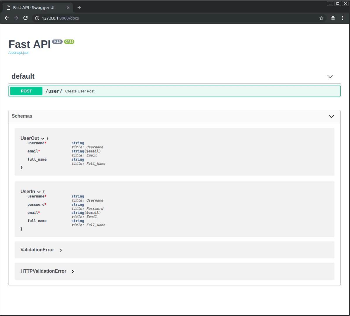 How do you prevent password_hash from appearing in a FastAPI response?