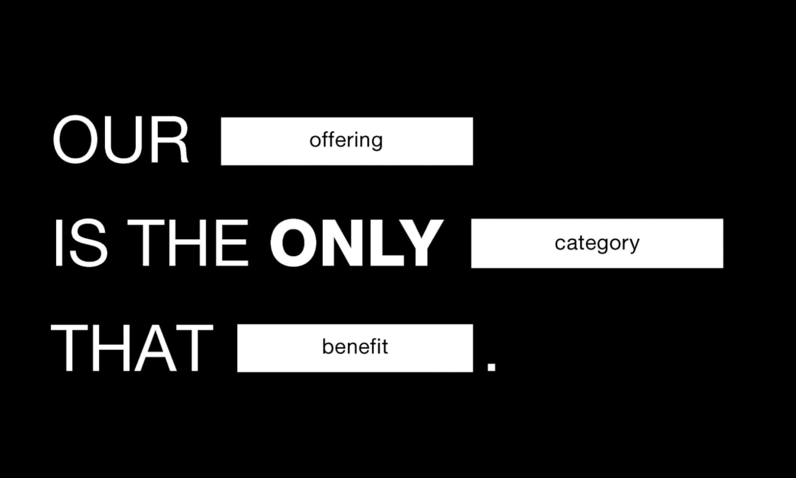 The Onlyness Statement: What Makes You Unique?