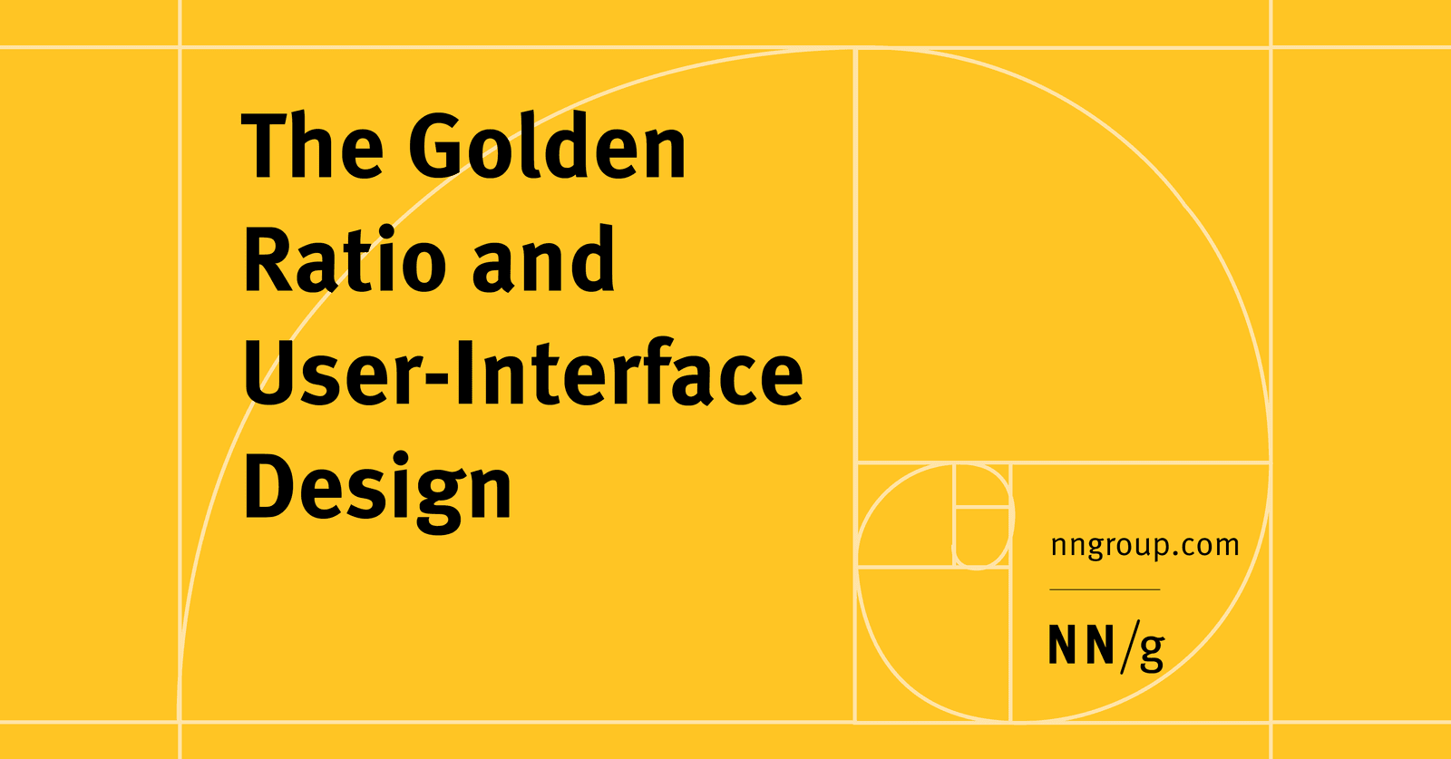 The Golden Ratio in UI Design