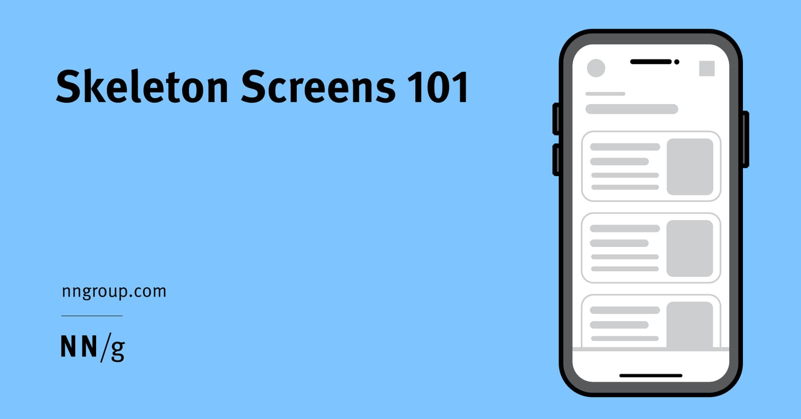 Skeleton Screens: Faster by Faking It