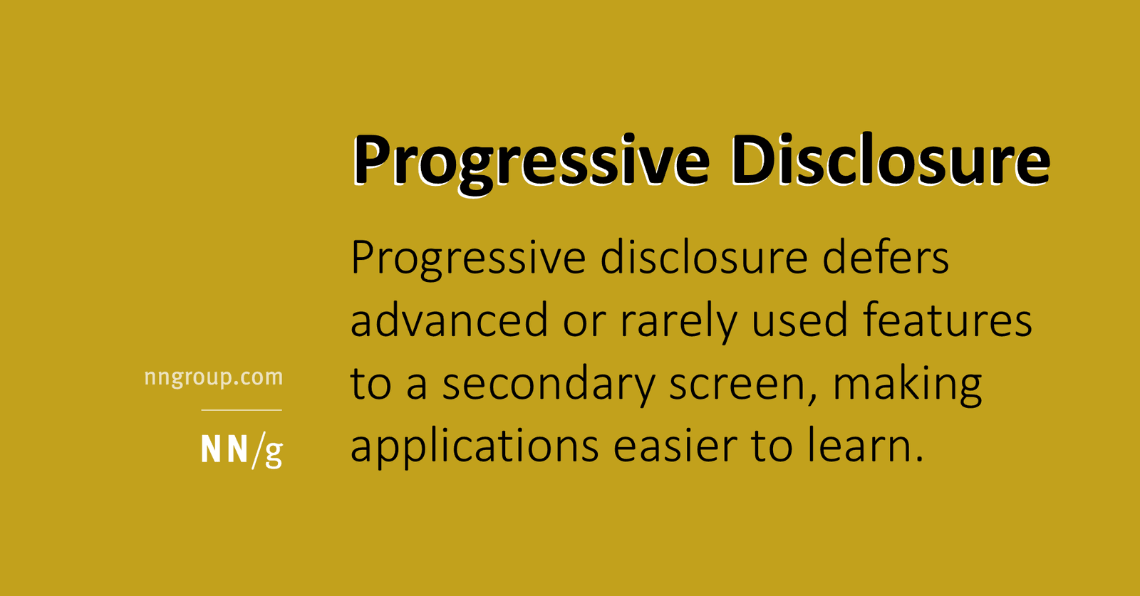 How would you apply progressive disclosure to UI copy and tooltips?