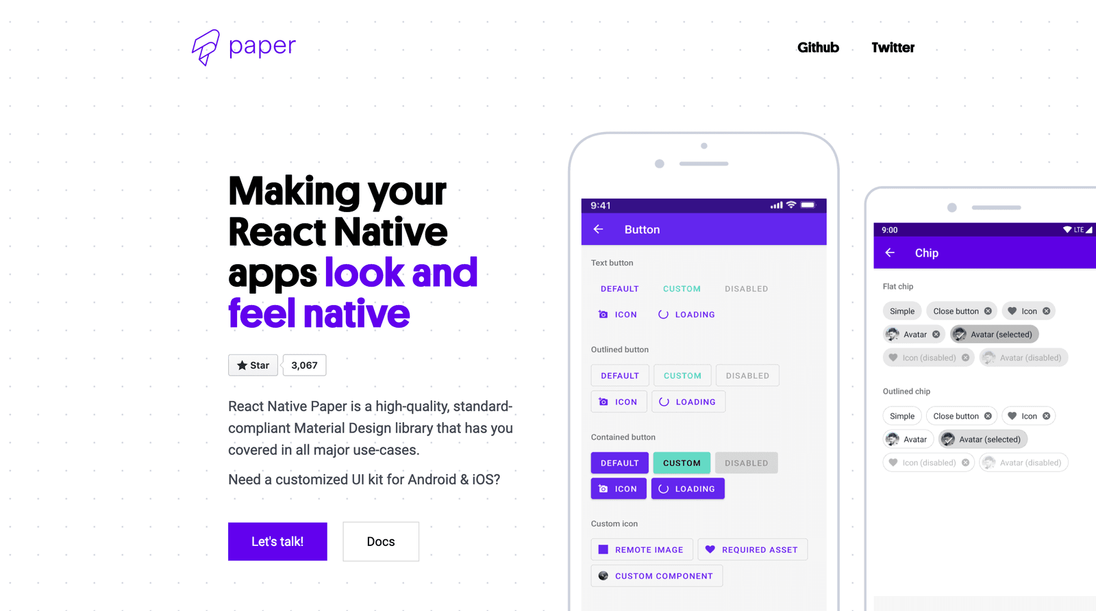 Using Component Libraries in React Native