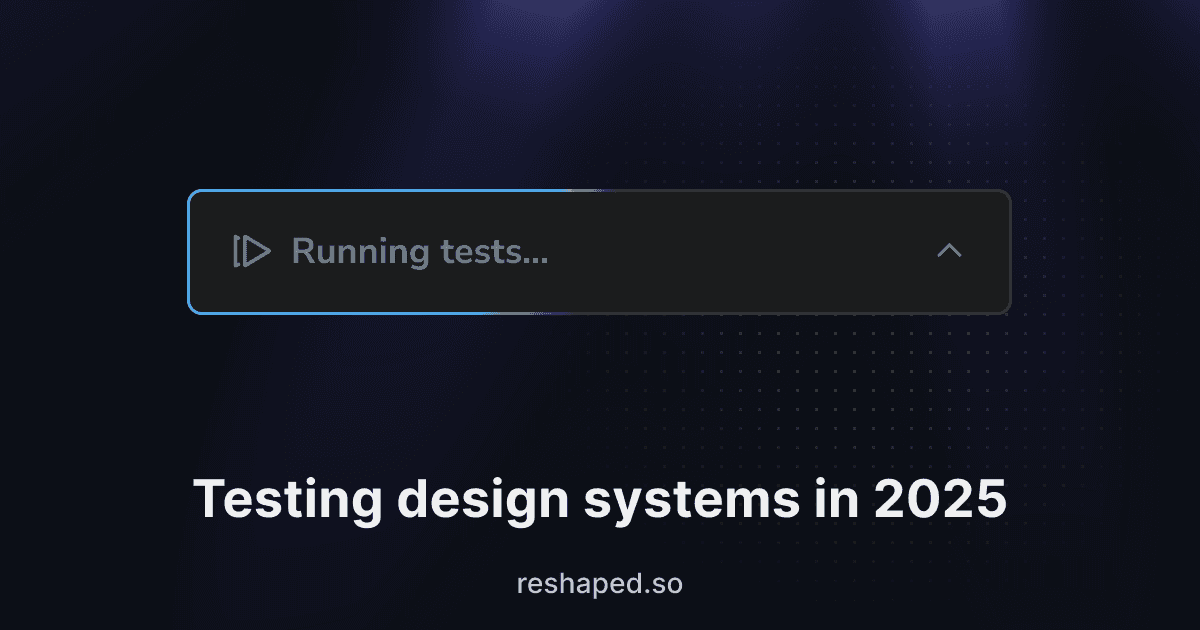 Unit Testing UI Components: Beyond the DOM Mock