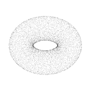Point Cloud: A 3D Shape as a Dust Cloud of Data
