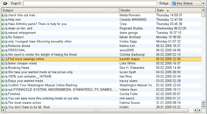 Email Spam: The Origin of Junk Mail