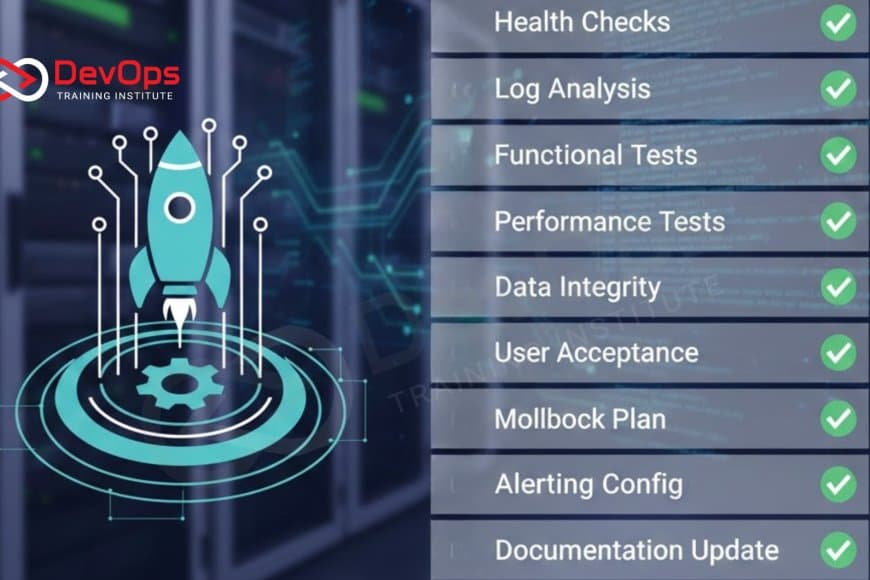 How do you add a basic post-deployment health check in CI/CD?