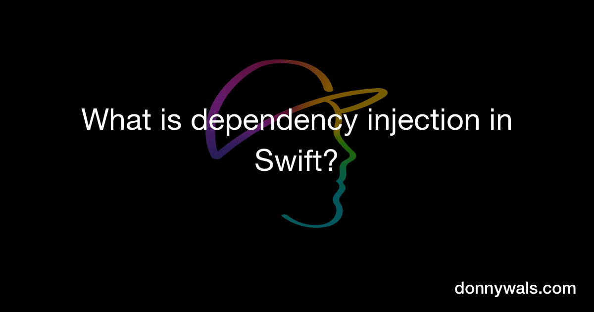 Dependency Injection in Swift: Stop Creating, Start Receiving